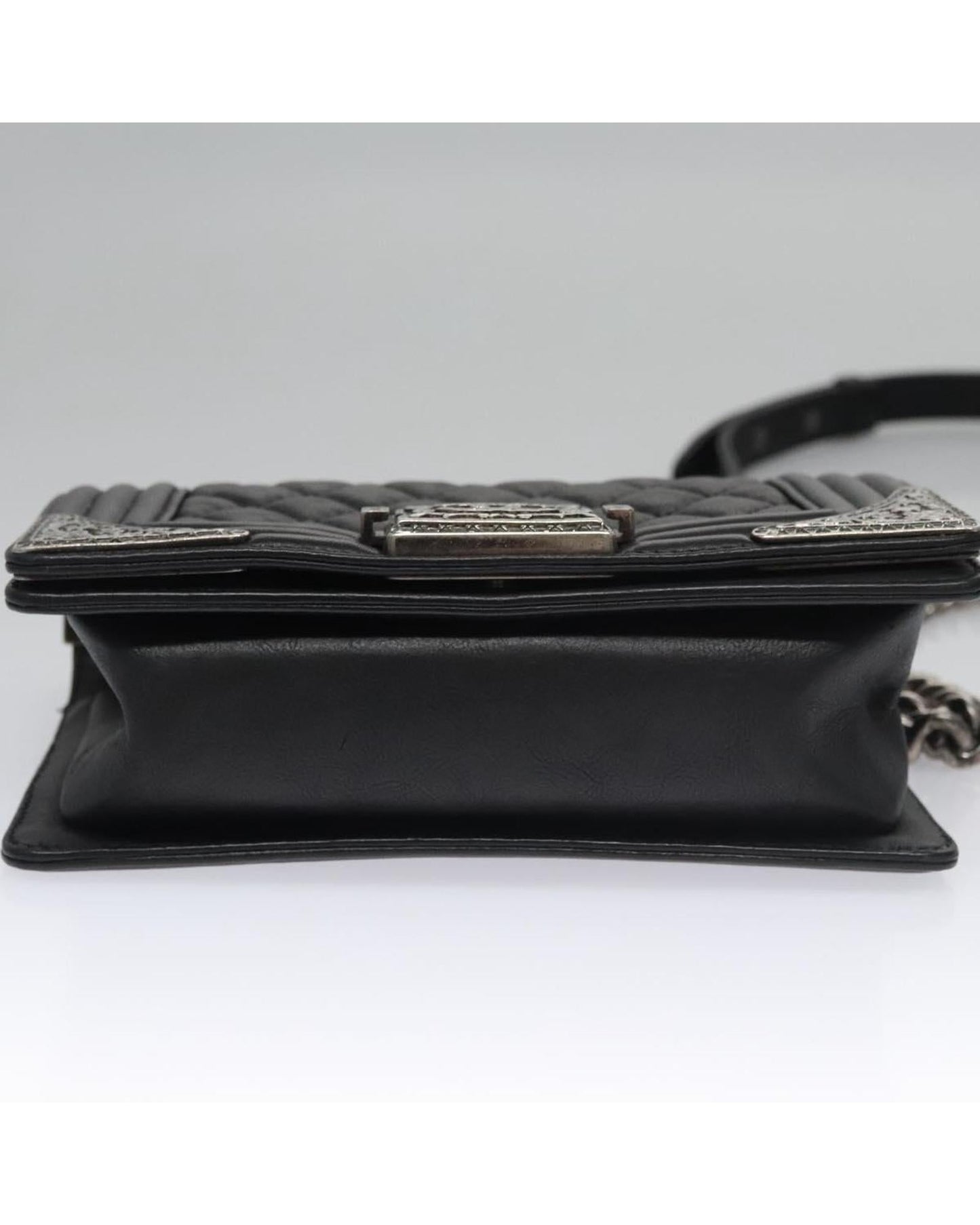 CHANEL Boy Chanel Bag Quilted Leather