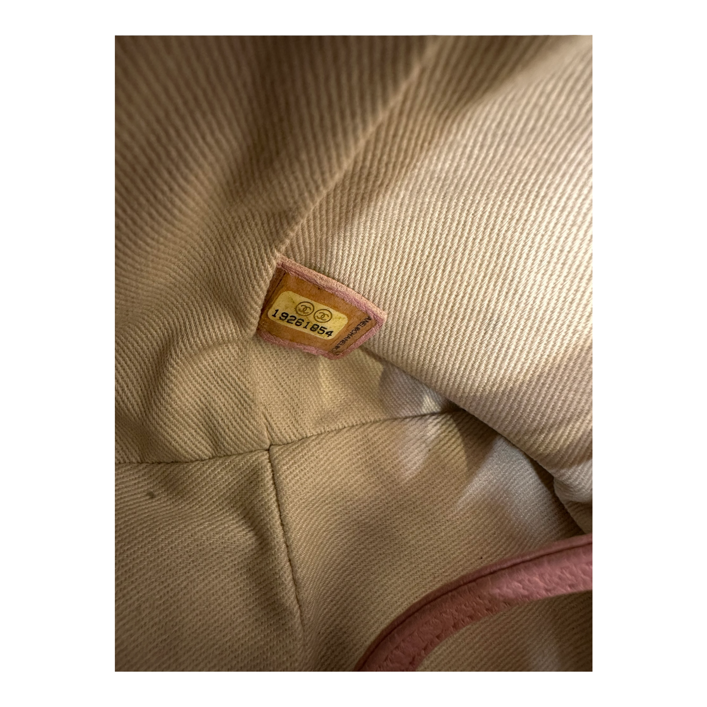 Chanel Grained Calfskin Small CC Pocket Tote Pink