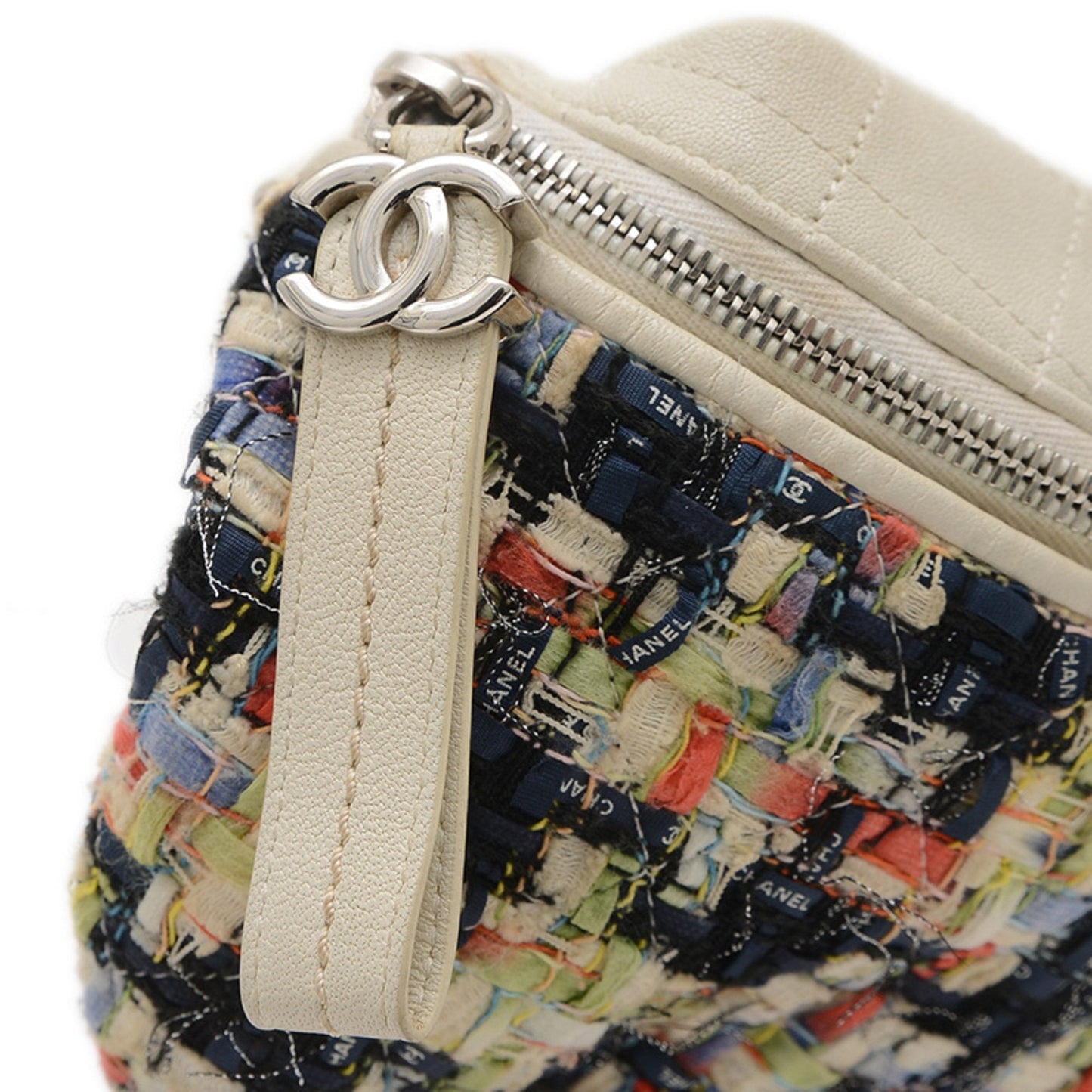 Chanel Tweed Crossbody Bag with Chain