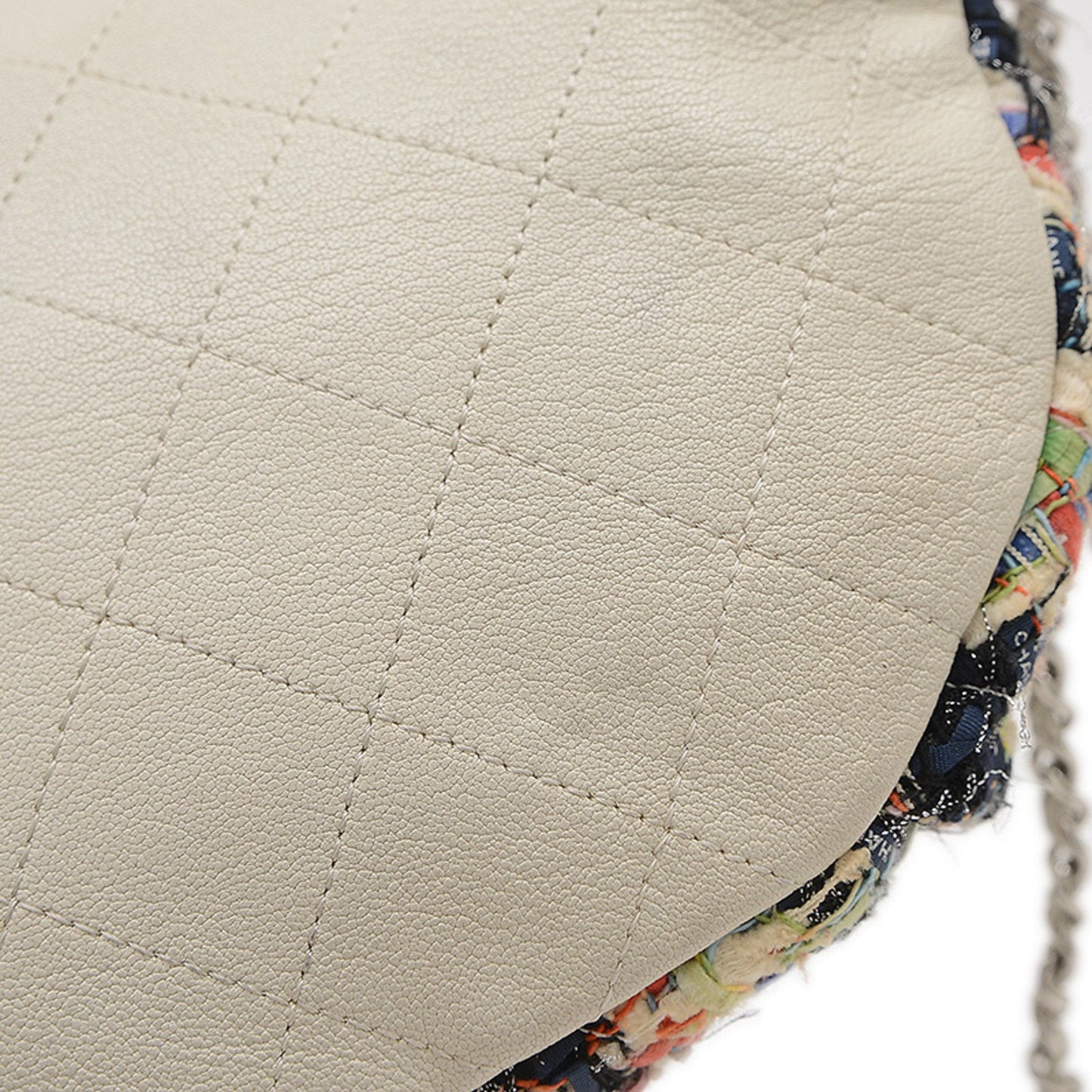 Chanel Tweed Crossbody Bag with Chain