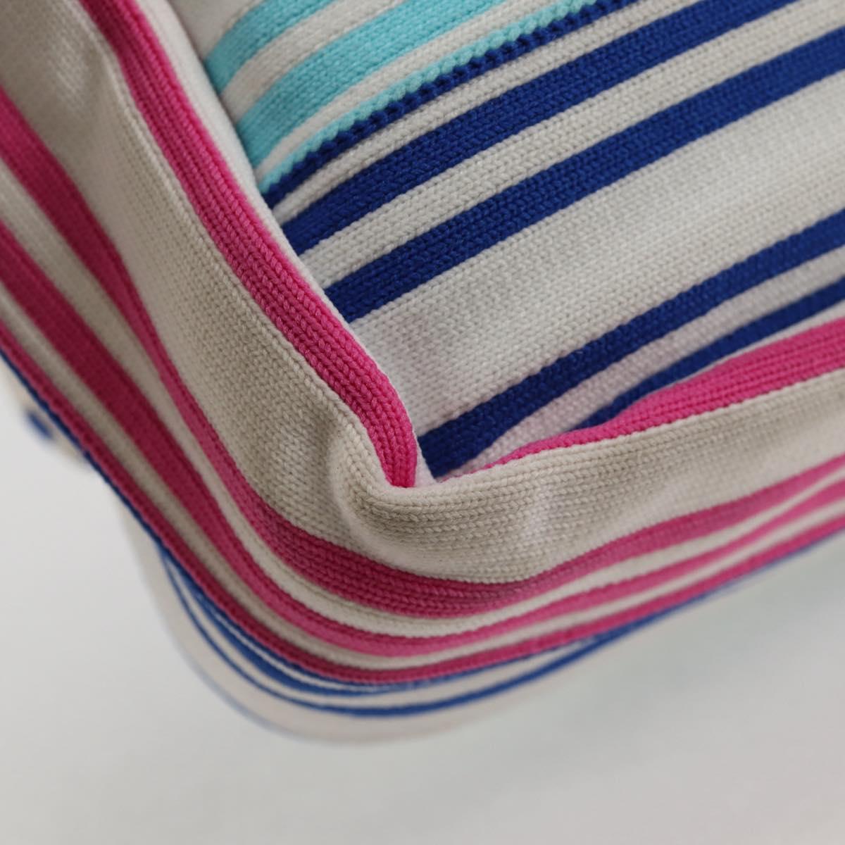 Chanel Biarritz Stripe Knitted Shoulder Bag