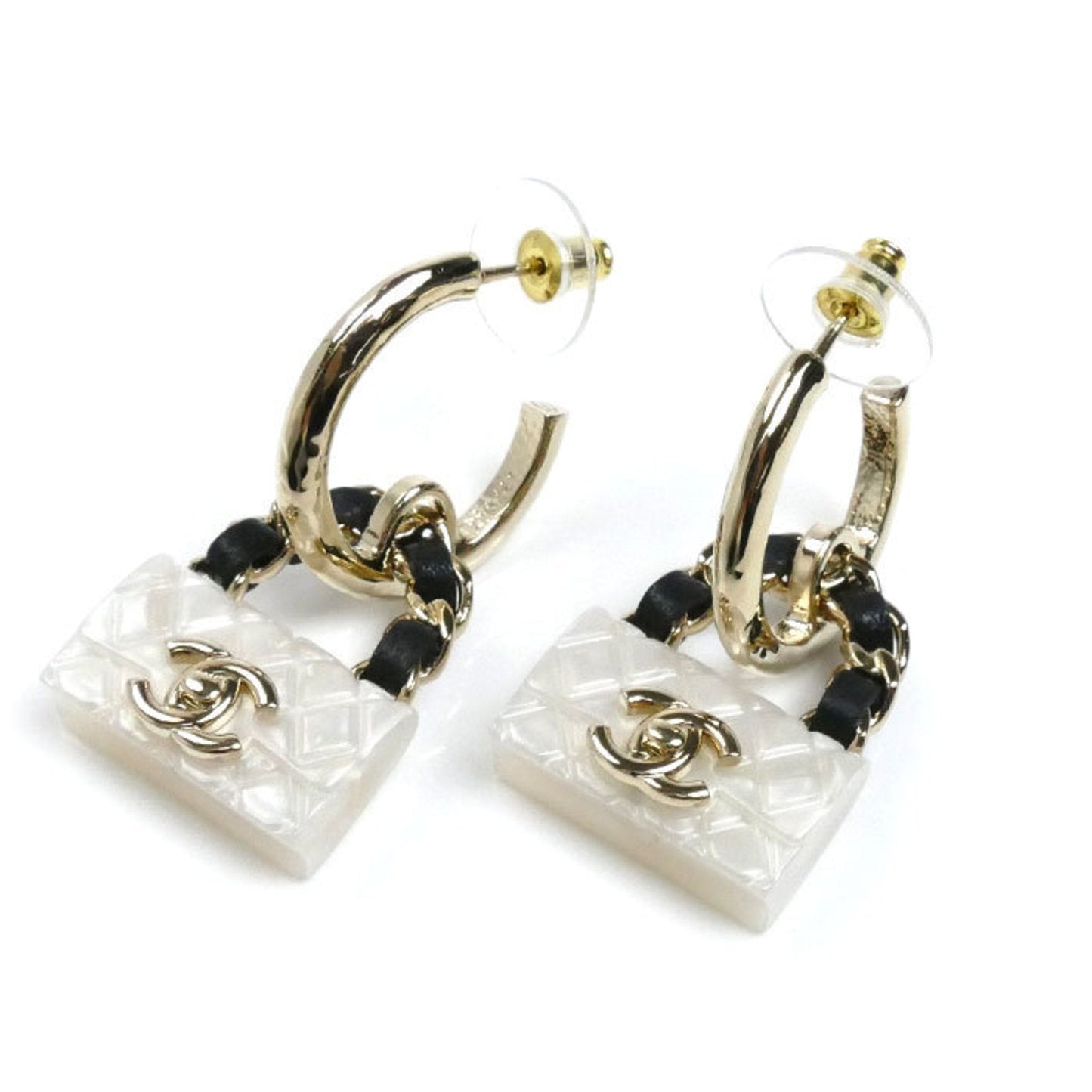 Chanel Chanel Style Bag Charm Earrings