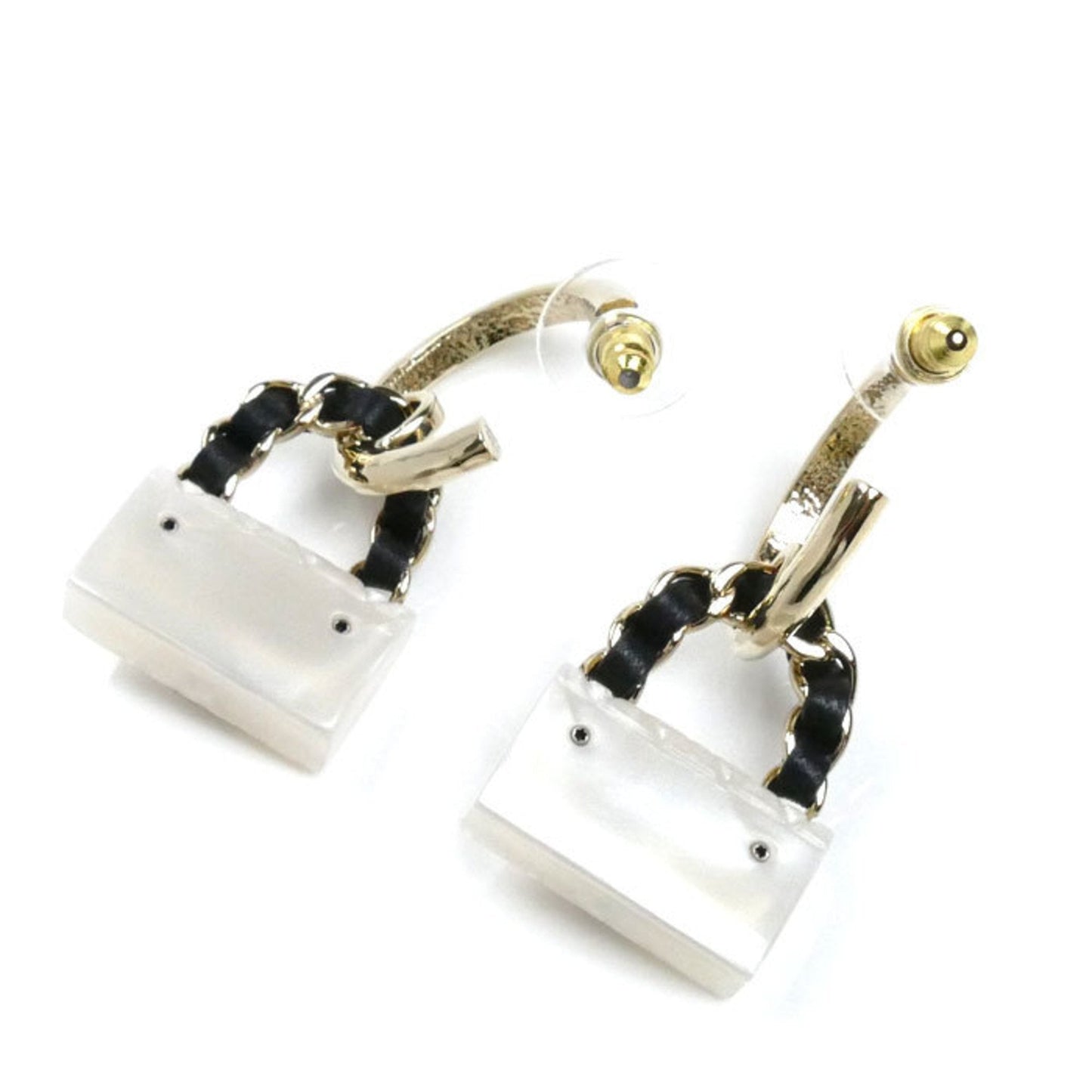Chanel Chanel Style Bag Charm Earrings
