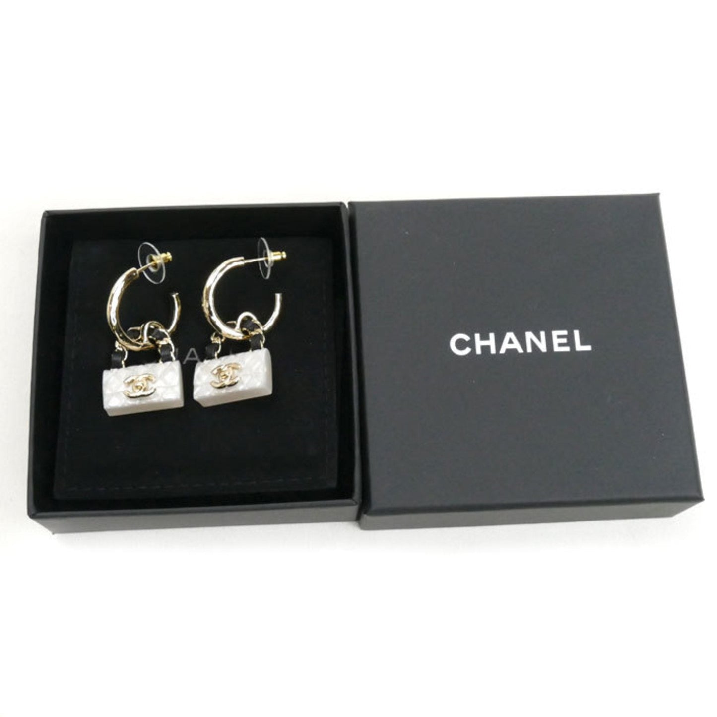 Chanel Chanel Style Bag Charm Earrings