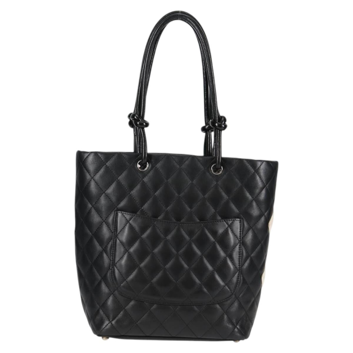 Chanel quilted tote bag