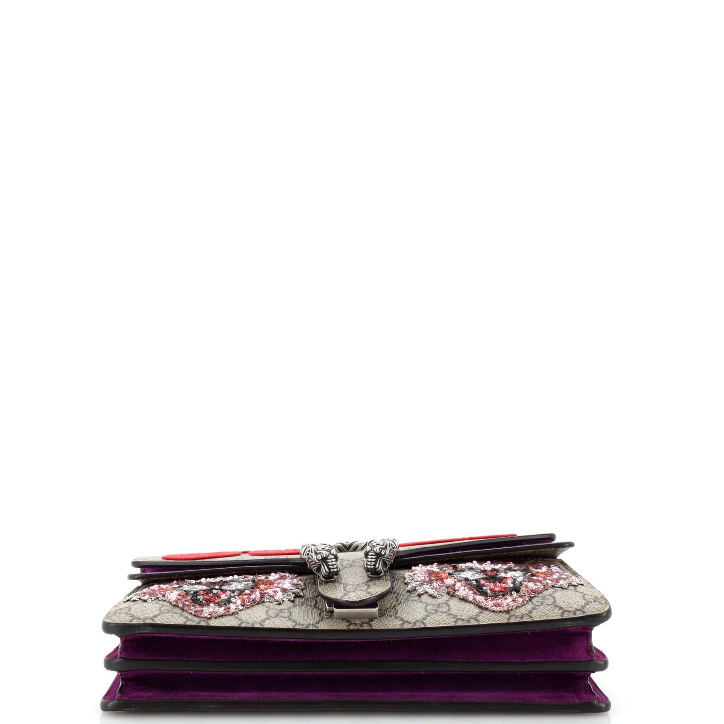 Dionysus Bag Embroidered GG Coated Canvas Small