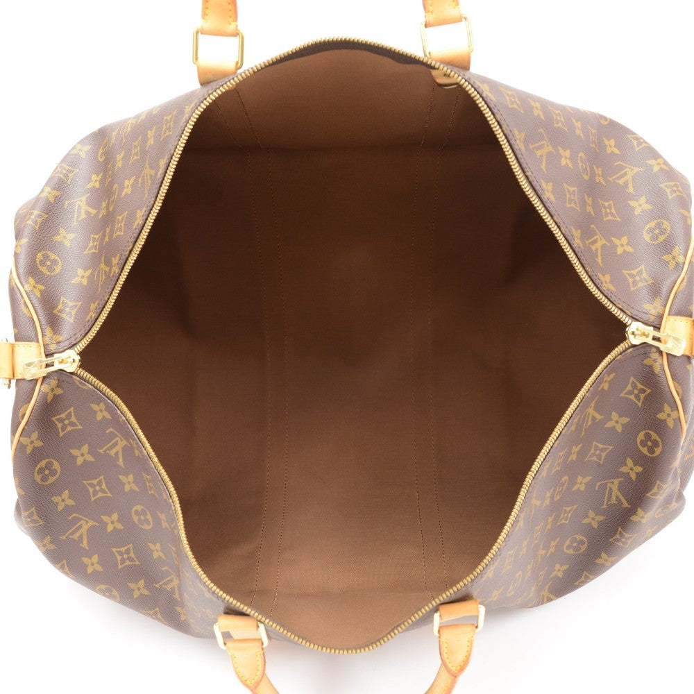 Louis Vuitto Keepall 60 Bandouliere Monogram Canvas Travel Bag