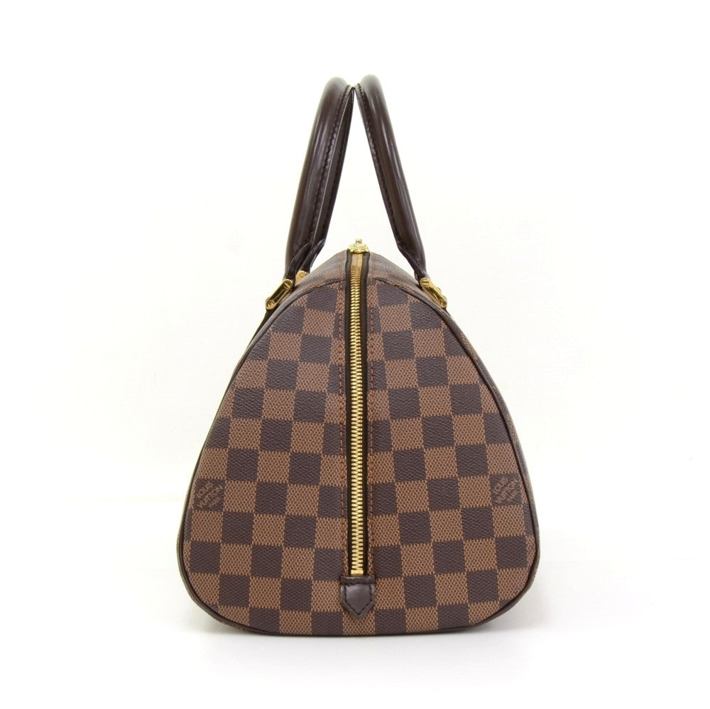 Louis Vuitto Ribera MM Damier Ebene Canvas Handbag