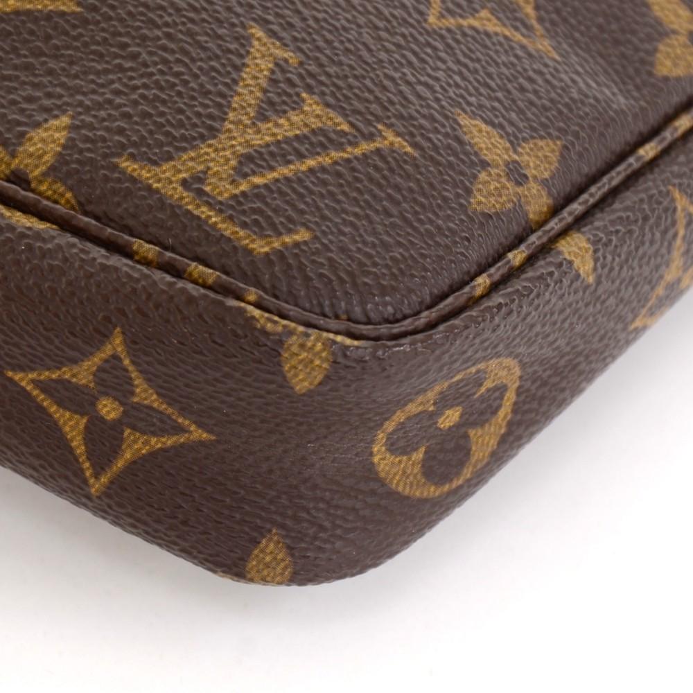 Louis Vuitto Monogram Canvas Pochette Accessoires Evening Bag