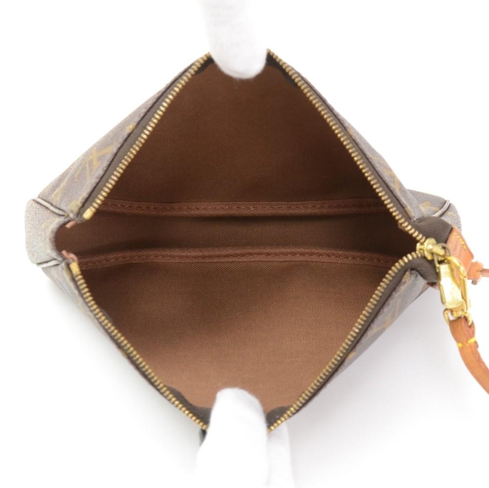 Louis Vuitto Monogram Canvas Pochette Accessoires Evening Bag
