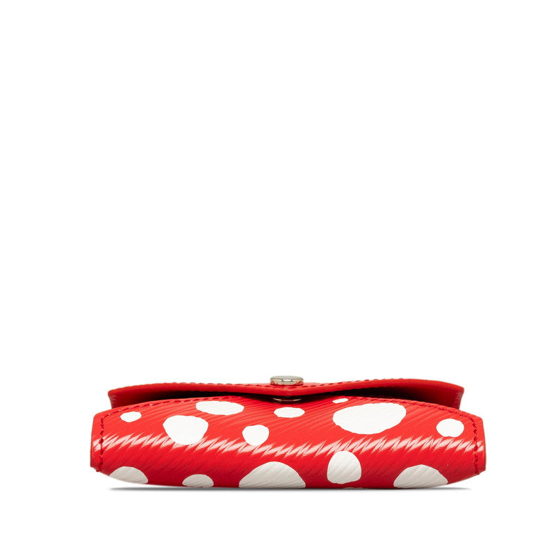LOUIS VUITTON Louis Vuitton × YK M81959 Porch Leather Red White