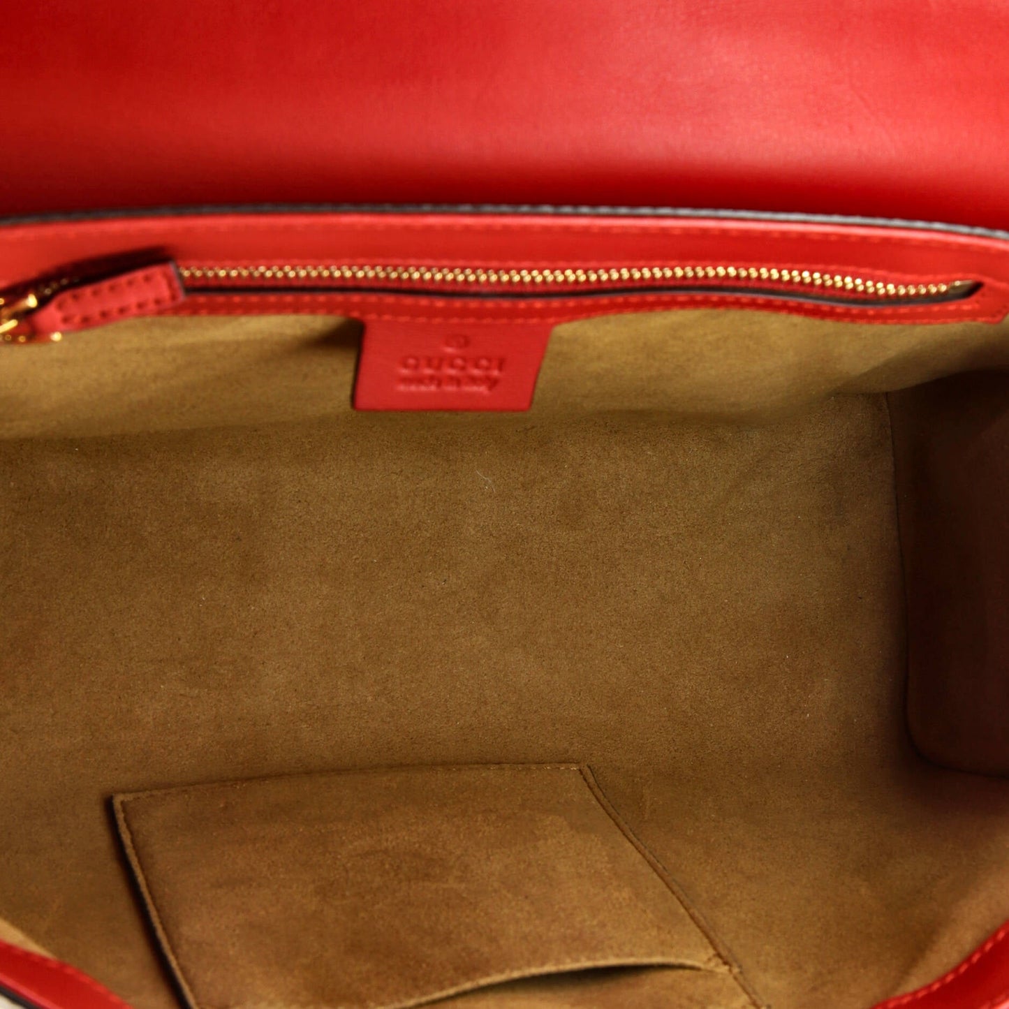 Padlock Shoulder Bag GG Coated Canvas and Leather Medium