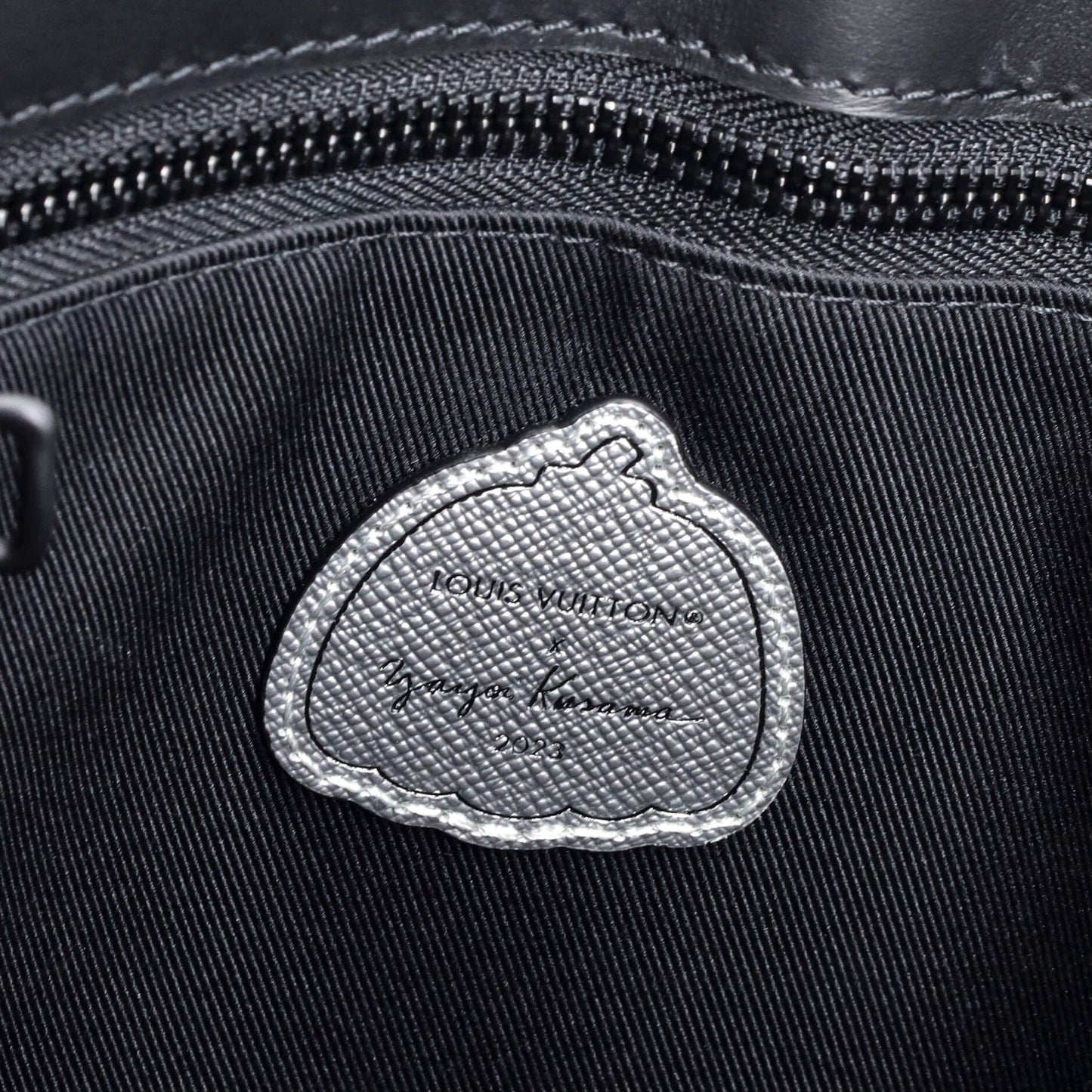 Louis Vuitton Sac Plat Bag Yayoi Kusama Painted Dots Monogram Eclipse Canvas