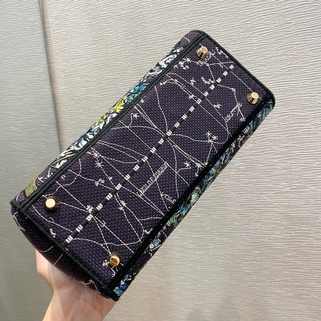 GLAMI MeGLAMIum Lady D-Lite Bag Constellation Embroidery, Blue, For Women WomenÃ¢â‚¬â„¢s Handbags, Crossbody Bags, 24cm CD M0565ORHP_M928