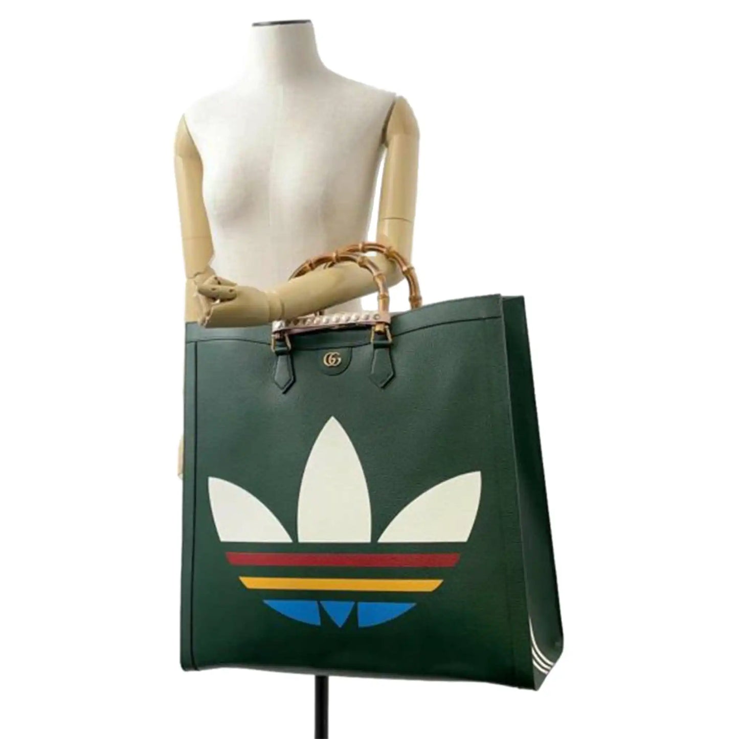 GLM-- x Adidas Bamboo Diana Green Maxi Calfskin