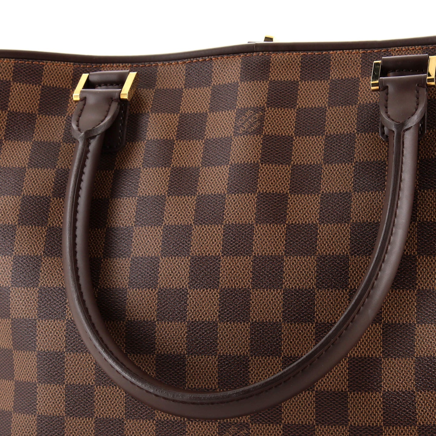 Louis Vuitton Manosque Handbag Damier GM