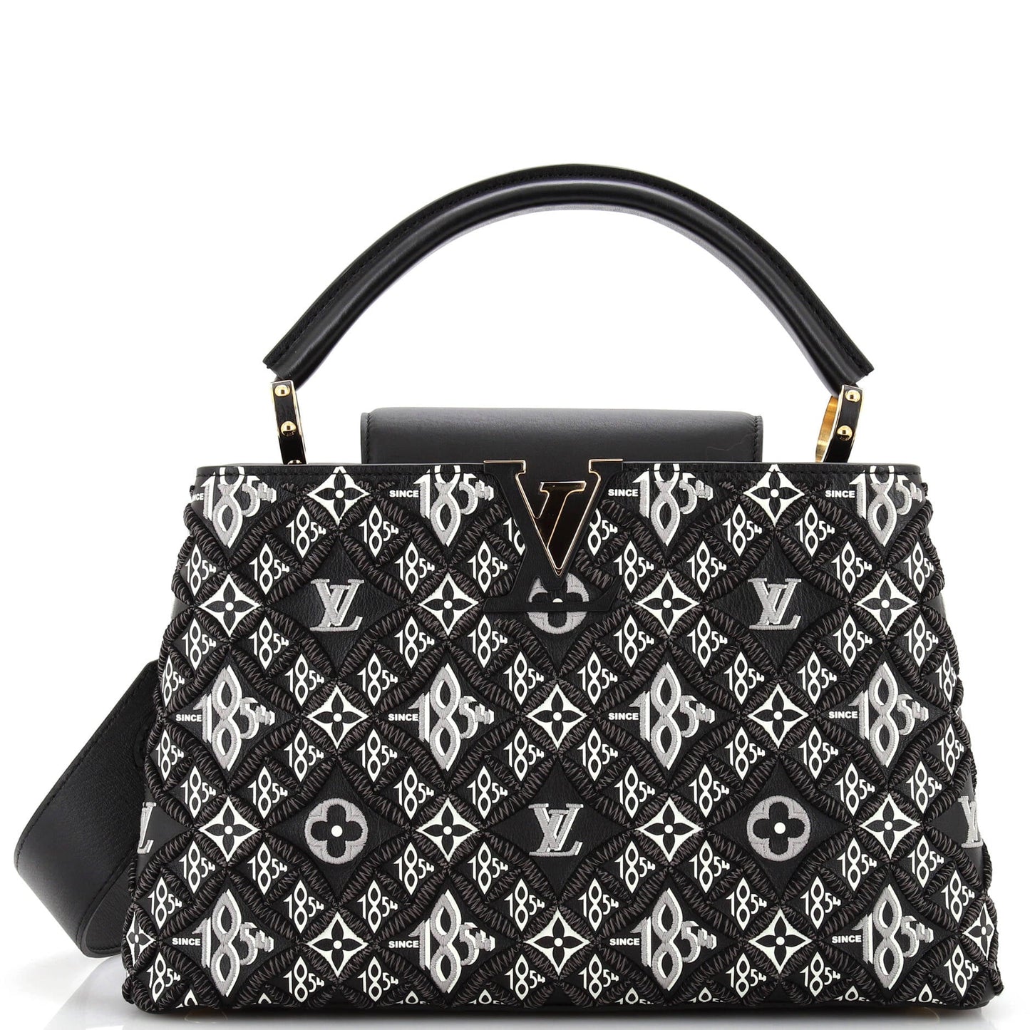 Louis Vuitton Capucines Bag Limited Edition Since 1854 Monogram Calfskin PM