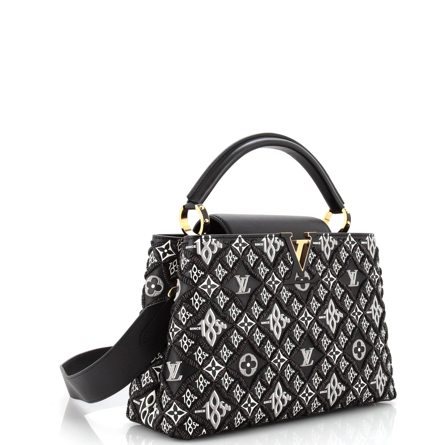 Louis Vuitton Capucines Bag Limited Edition Since 1854 Monogram Calfskin PM