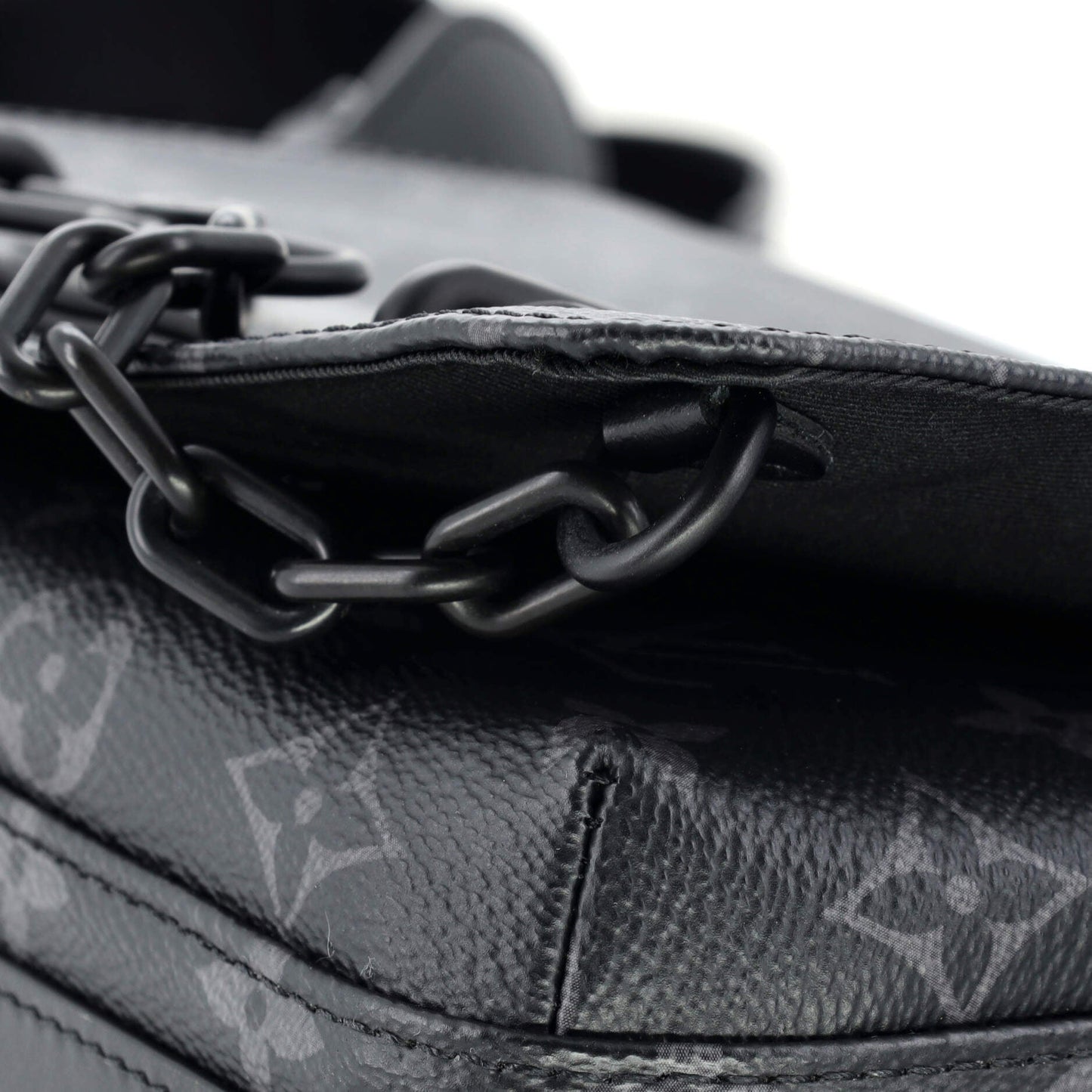 Louis Vuitton Steamer Messenger Bag Monogram Eclipse Canvas