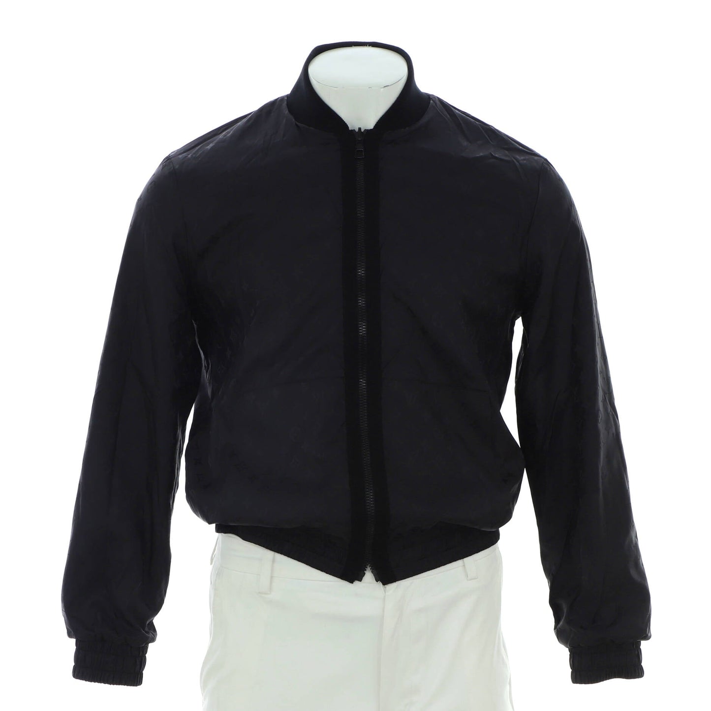 Louis Vuitton Men's Reversible Bomber Jacket Cotton and and Monogram Polyamide