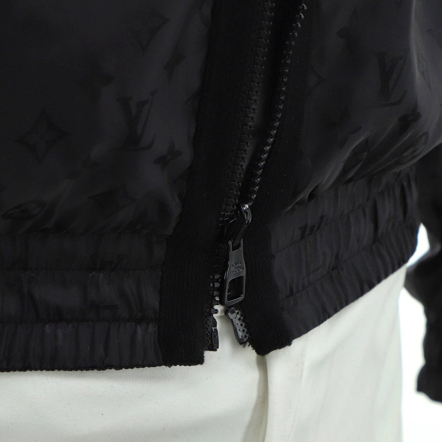 Louis Vuitton Men's Reversible Bomber Jacket Cotton and and Monogram Polyamide