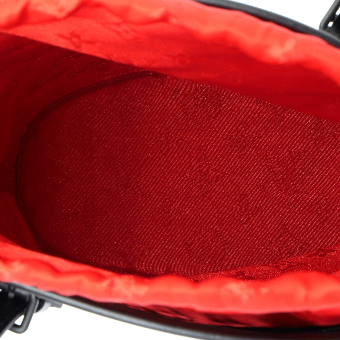 Louis Vuitton Bucket Bag Monogram Lace Leather PM