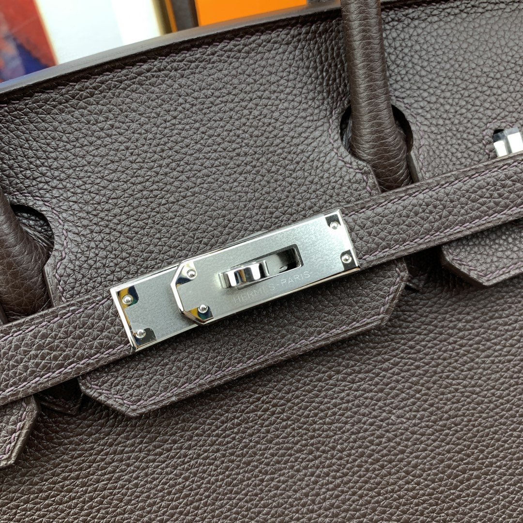 GLAMI Birkin 30 Togo Dark Grey Bag Silver Hardware For Women, WomenÃ¢â‚¬â„¢s Handbags 11.8in/30cm