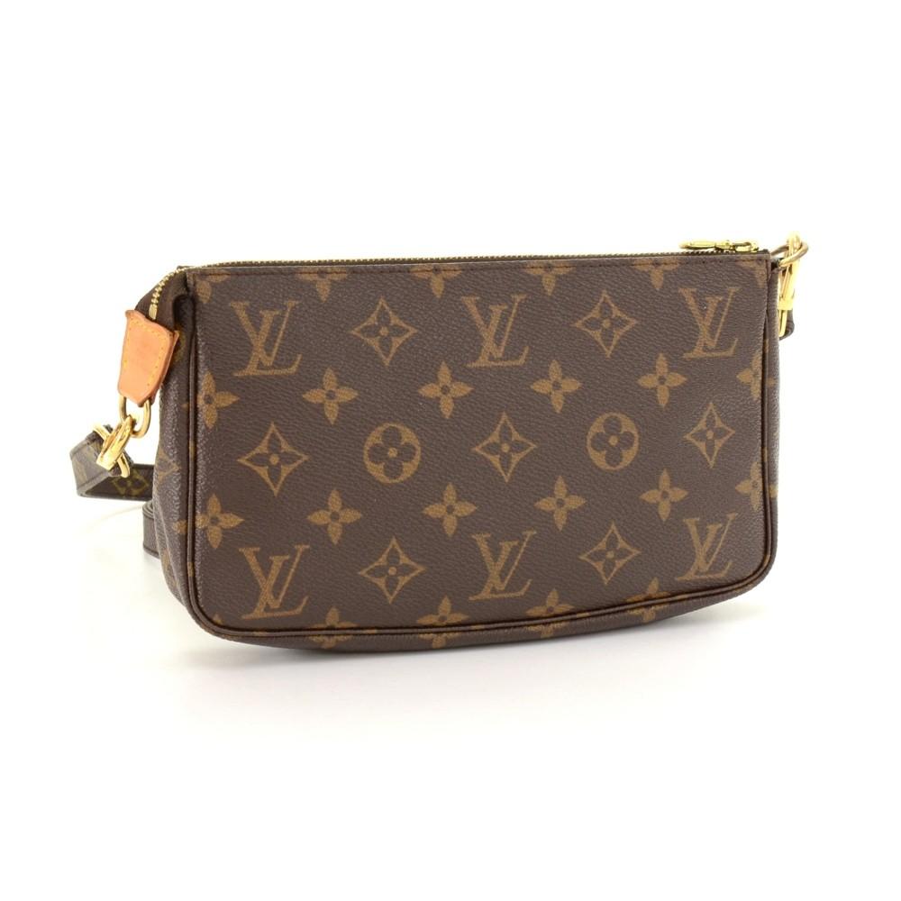 Louis Vuitto Monogram Canvas Pochette Accessoires Evening Bag