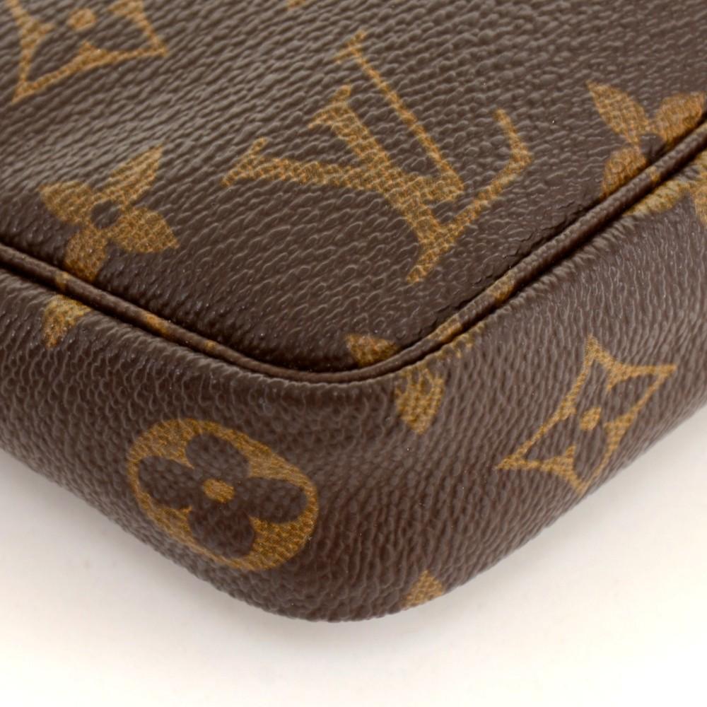 Louis Vuitto Monogram Canvas Pochette Accessoires Evening Bag