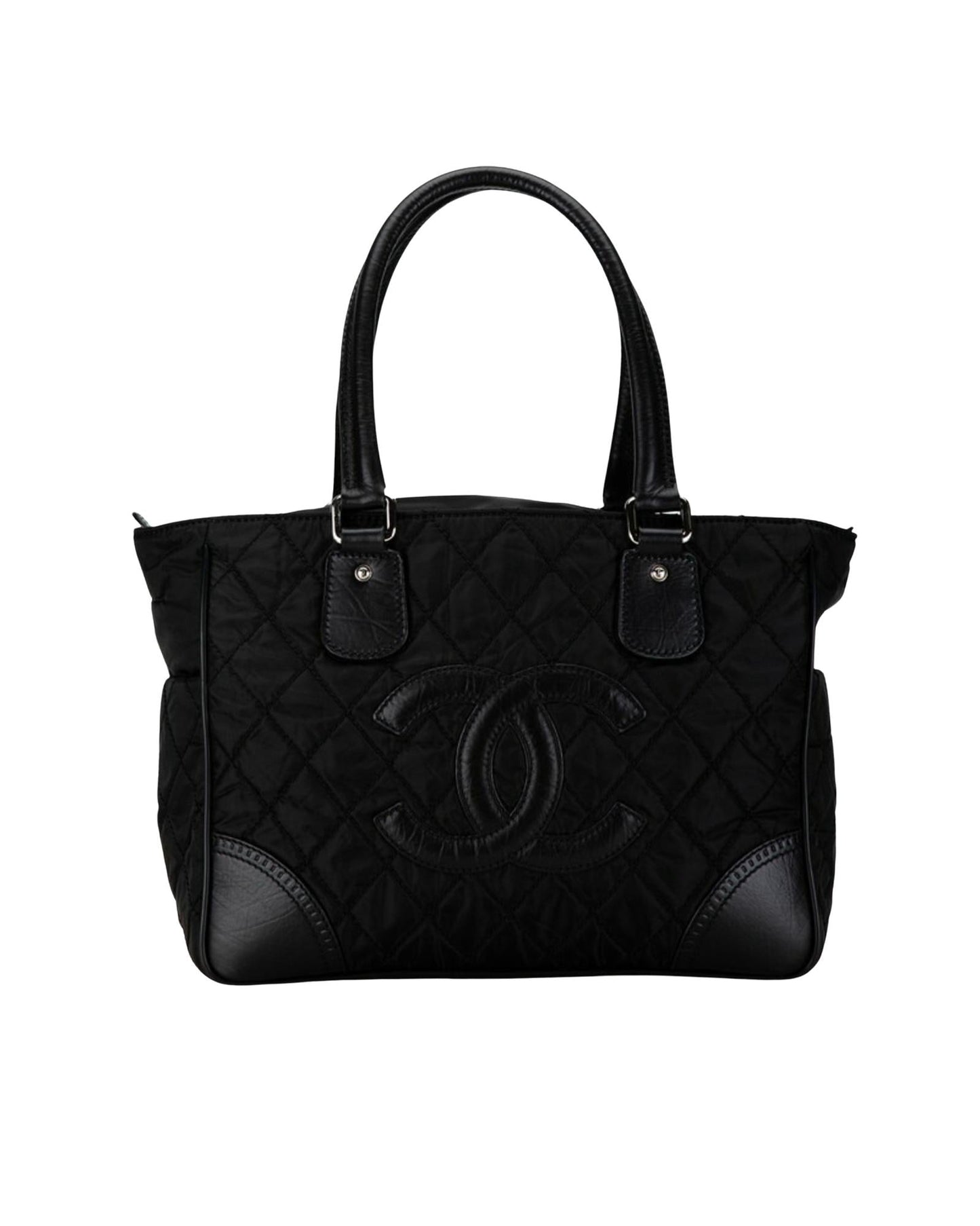 Chanel Quilted Nylon Tote Bag
