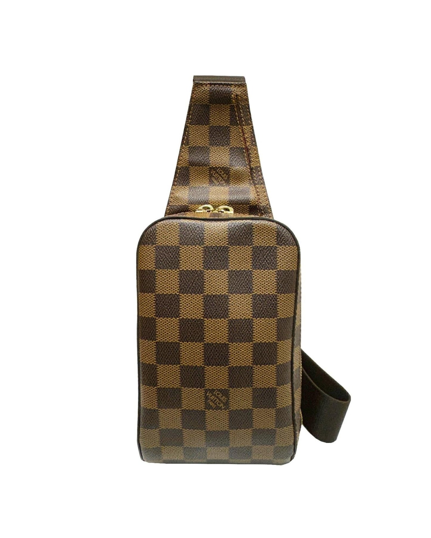 Canvas Crossbody Bag with Adjustable Strap and Zip Closure