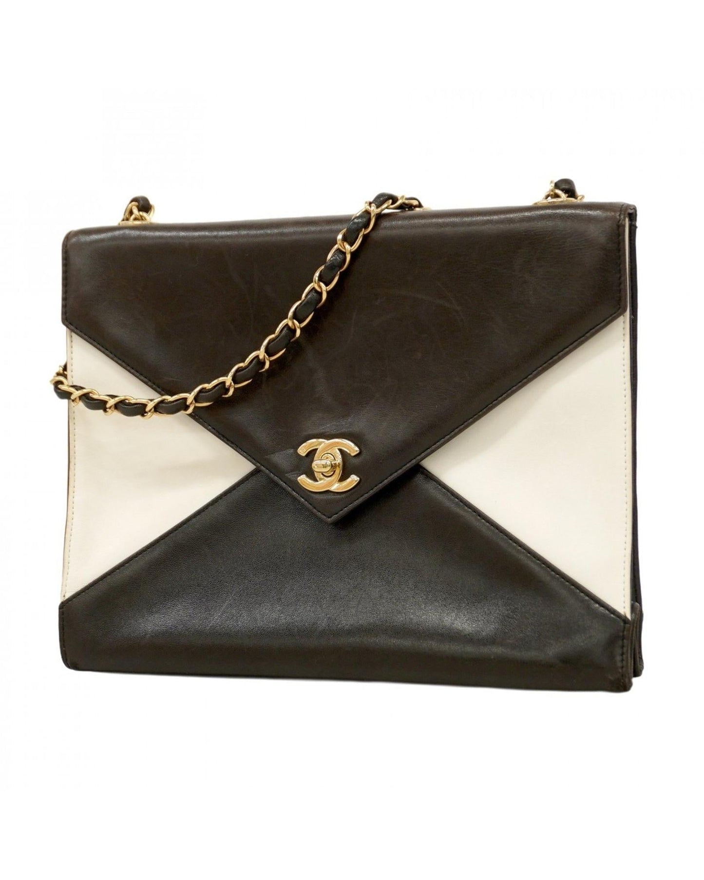 Chanel Classic Flap TwoTone Shoulder Bag