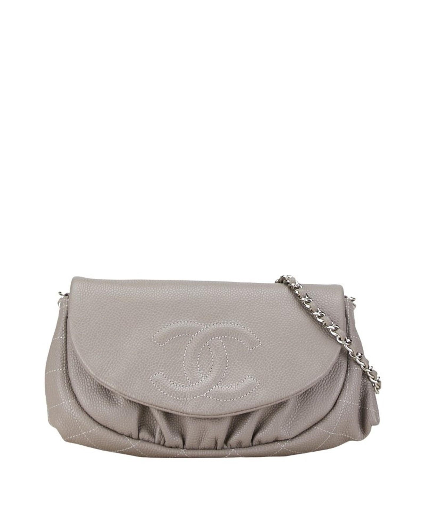 Chanel Classic Flap Bag Grey