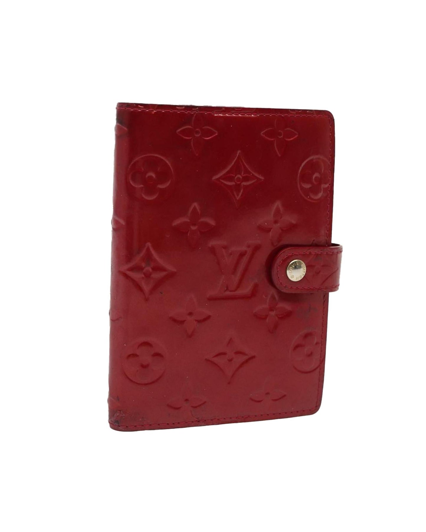 Monogram Vernis Wallet Red
