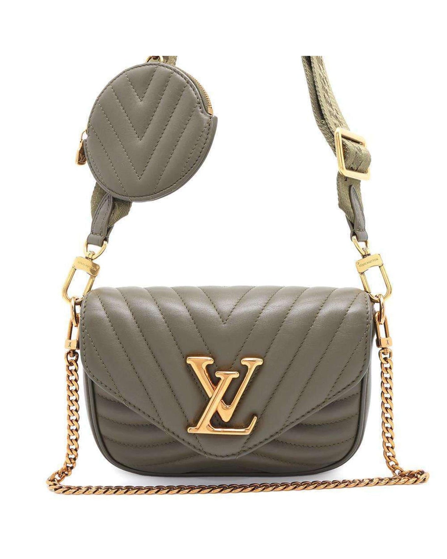 New Wave Leather Shoulder Bag