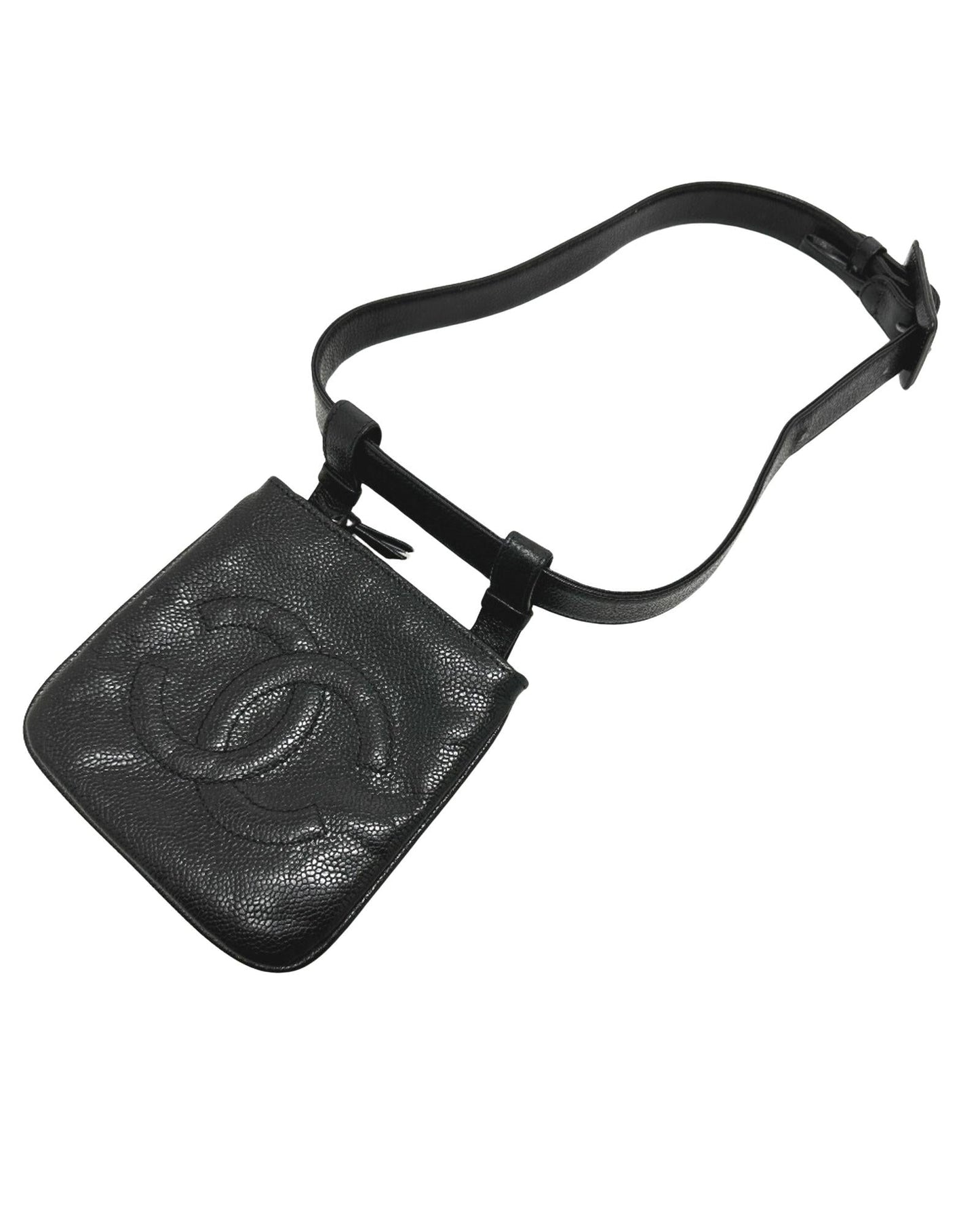 Chanel Caviar Leather Belt Bag