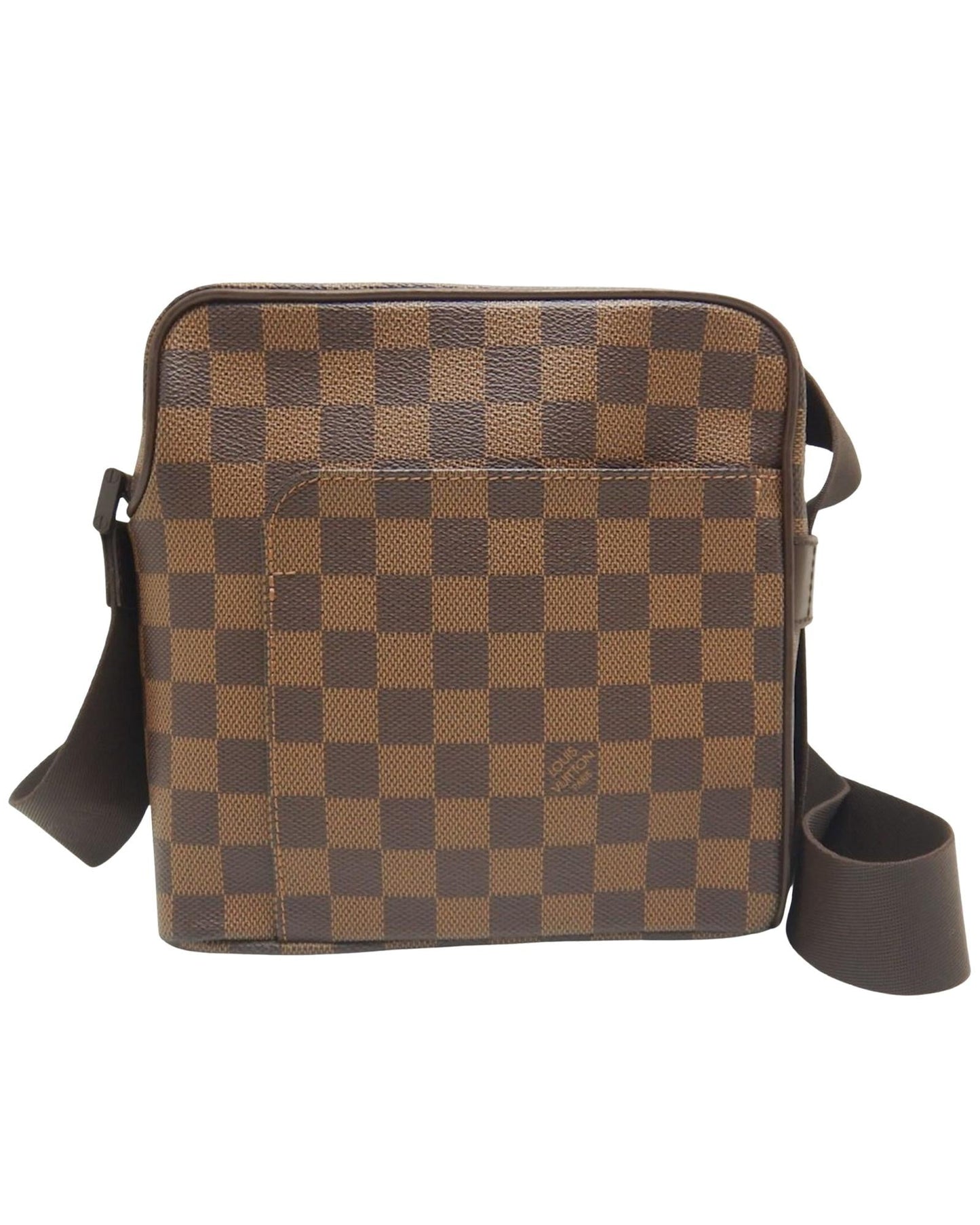 Pochette Damier Azur Canvas Shoulder Bag