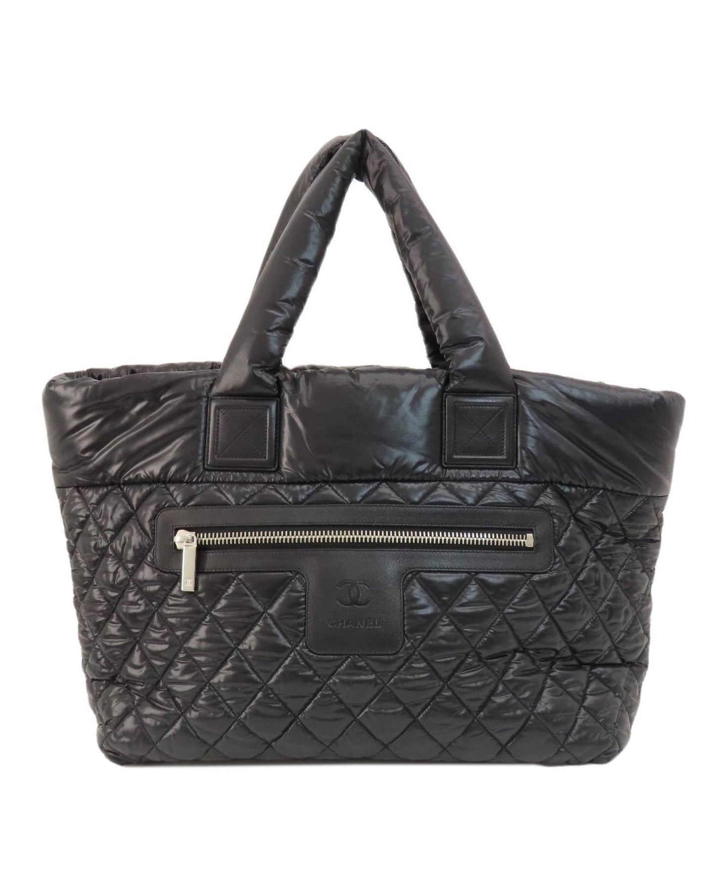 Chanel Quilted Nylon Tote Tote Bag