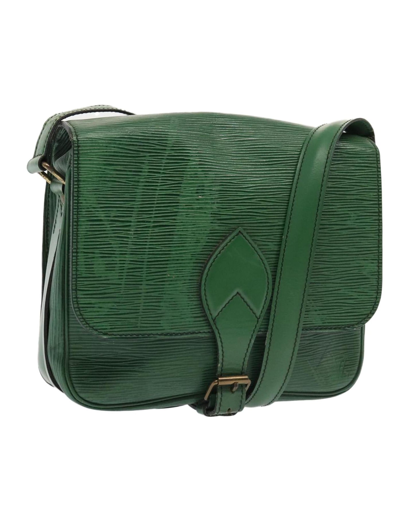 Epi Leather Shoulder Bag Green