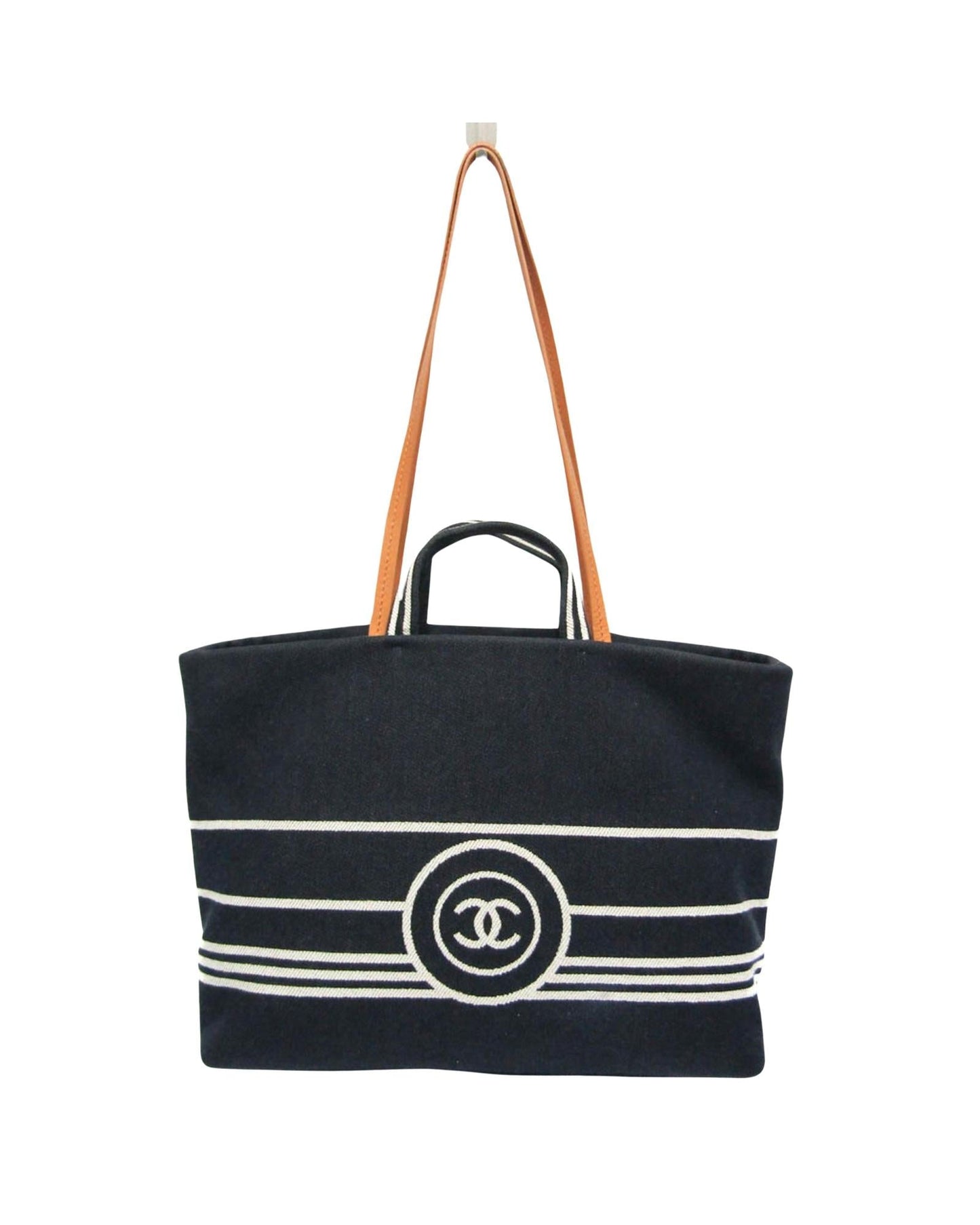 Chanel Coco Cocoon Tote Bag Navy Blue