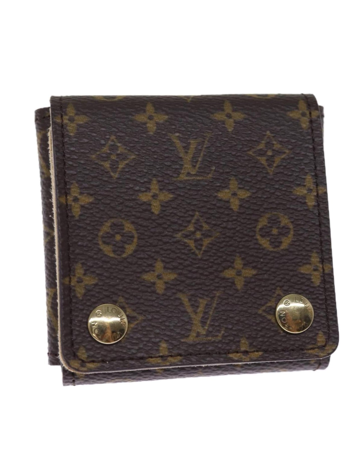 Monogram Canvas Pochette Jewelry Case