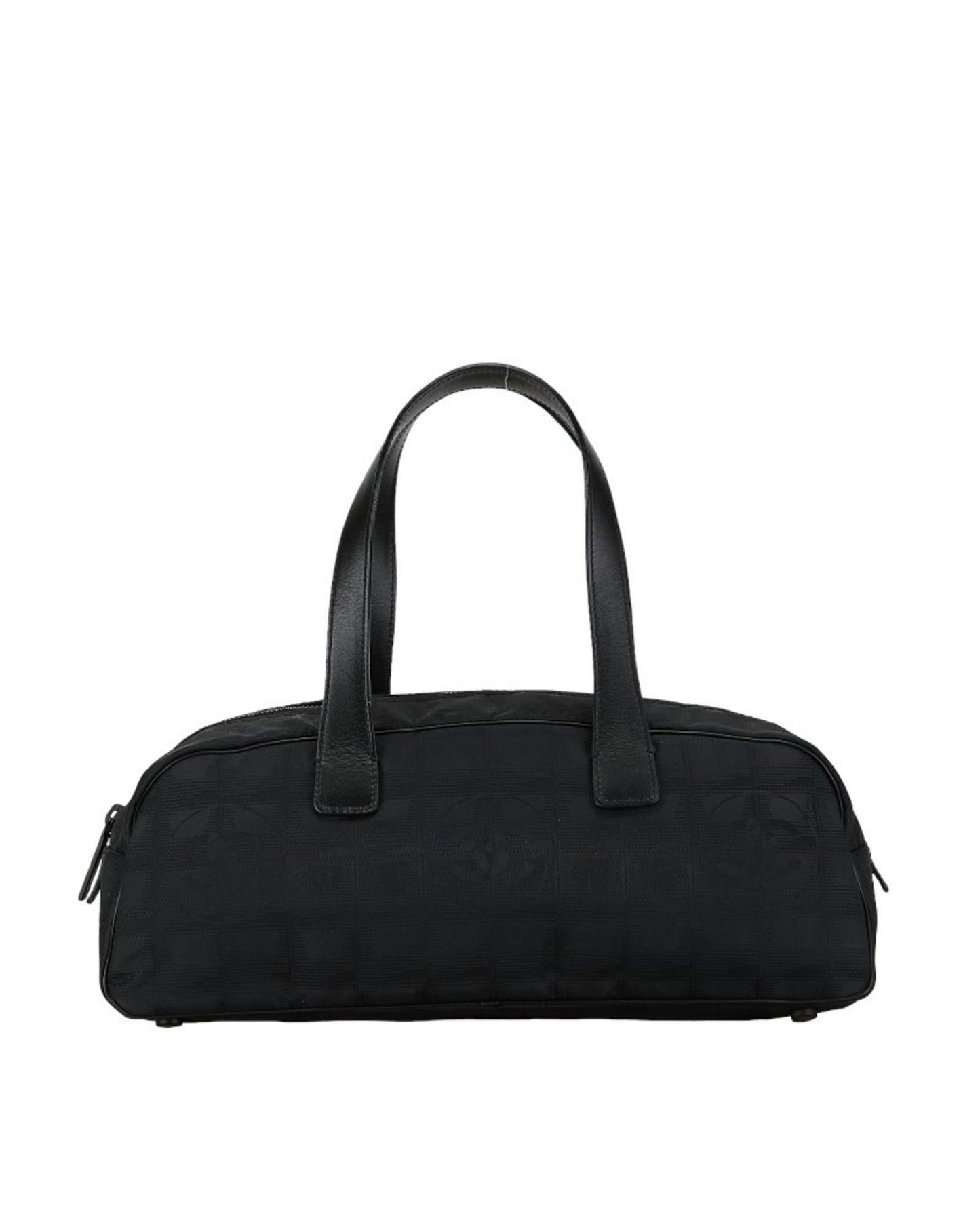 Chanel Classic Bowling Bag Embossed Quilted