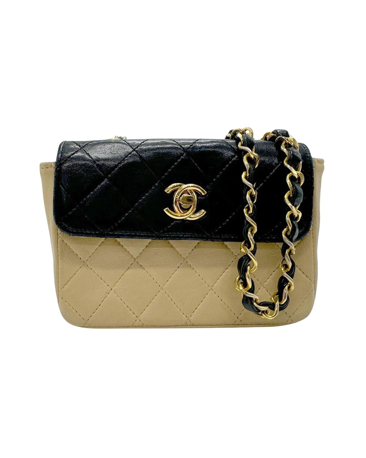Chanel Classic Flap Bag TwoTone Style