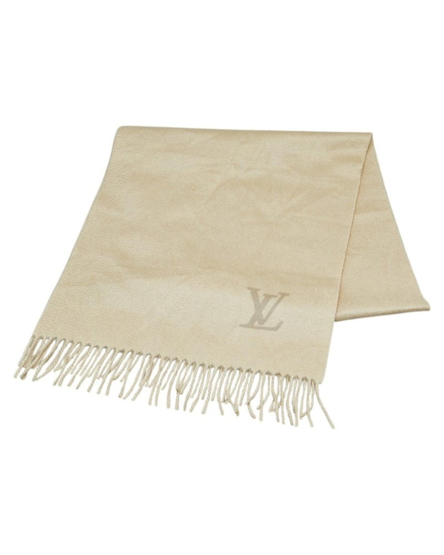 LV Monogram Scarf  Beige
