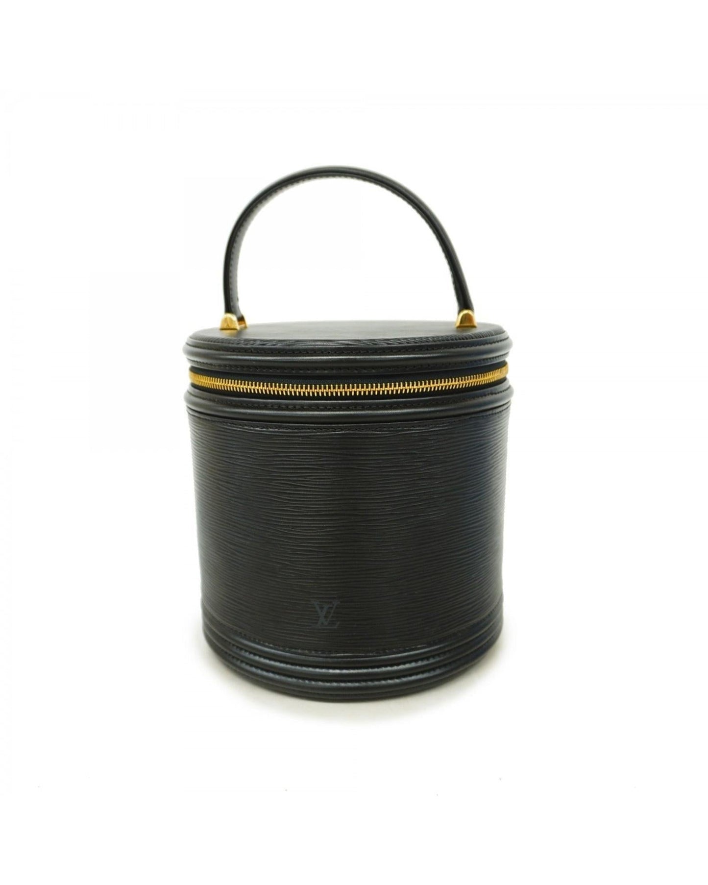 Cosmetic Trunk Epi Leather Handbag