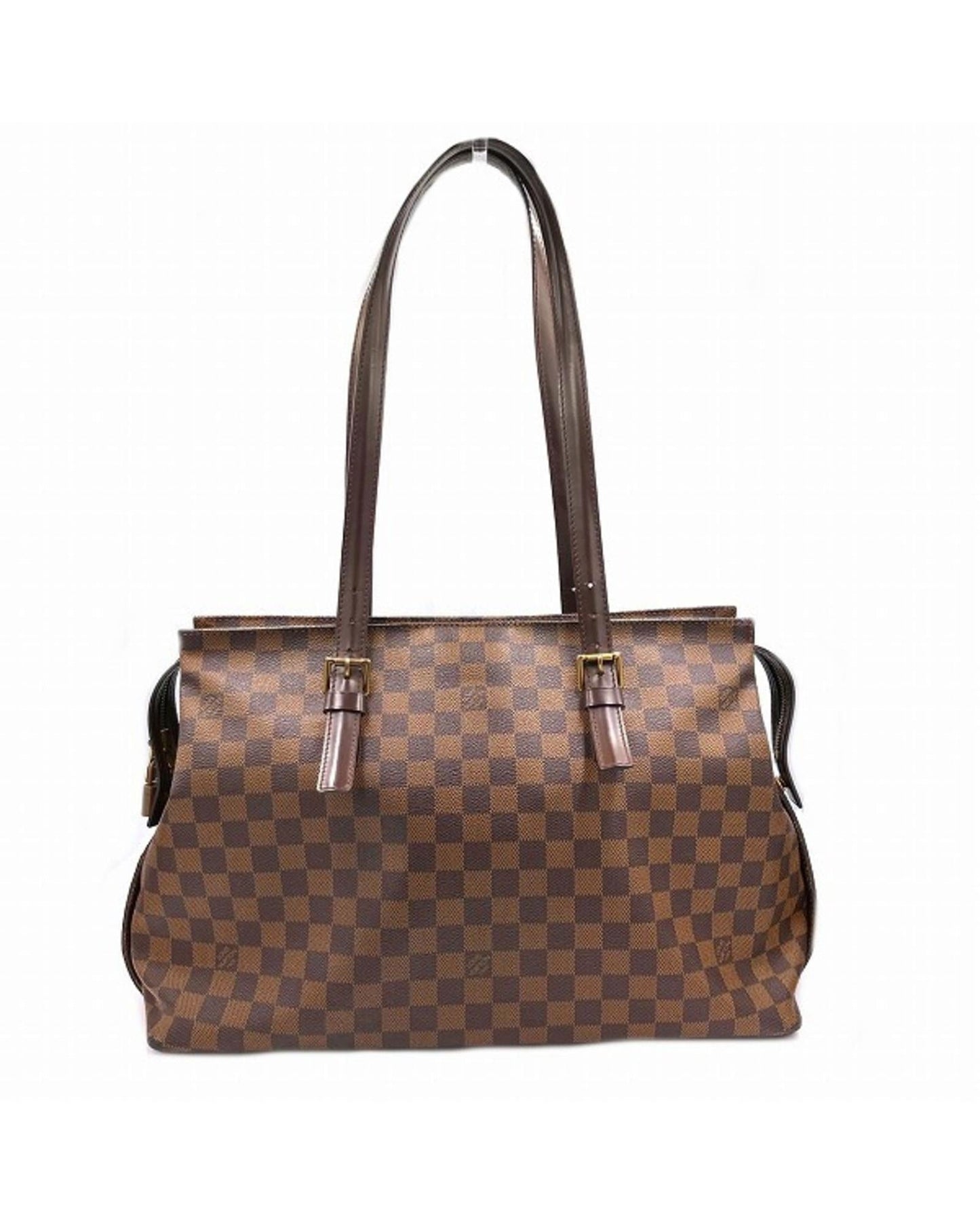 Monogram Damier Azur Canvas Tote