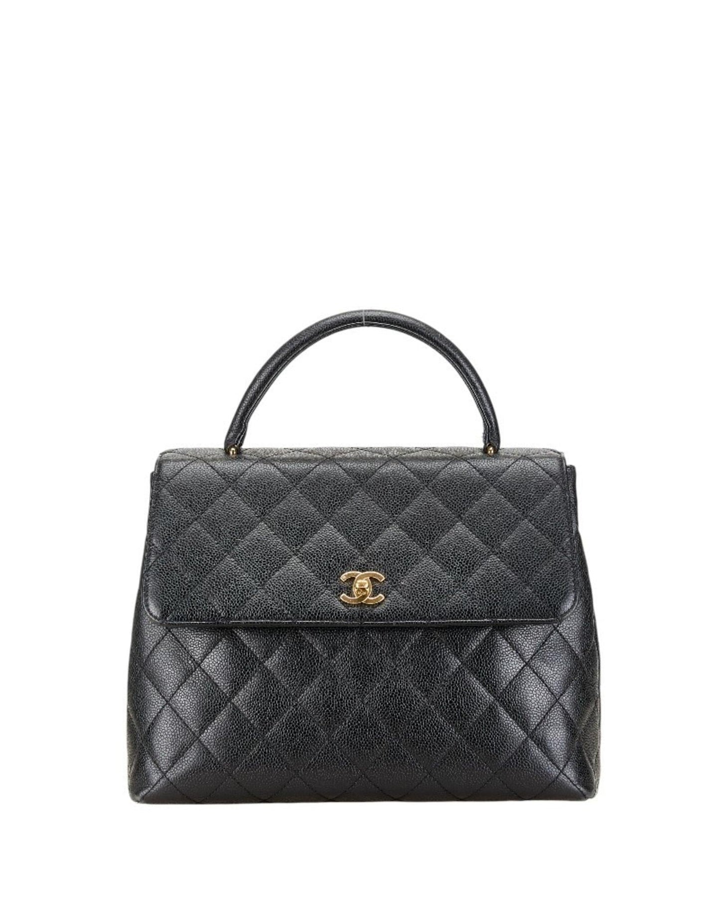 Chanel Classic Handbag  Black Quilted