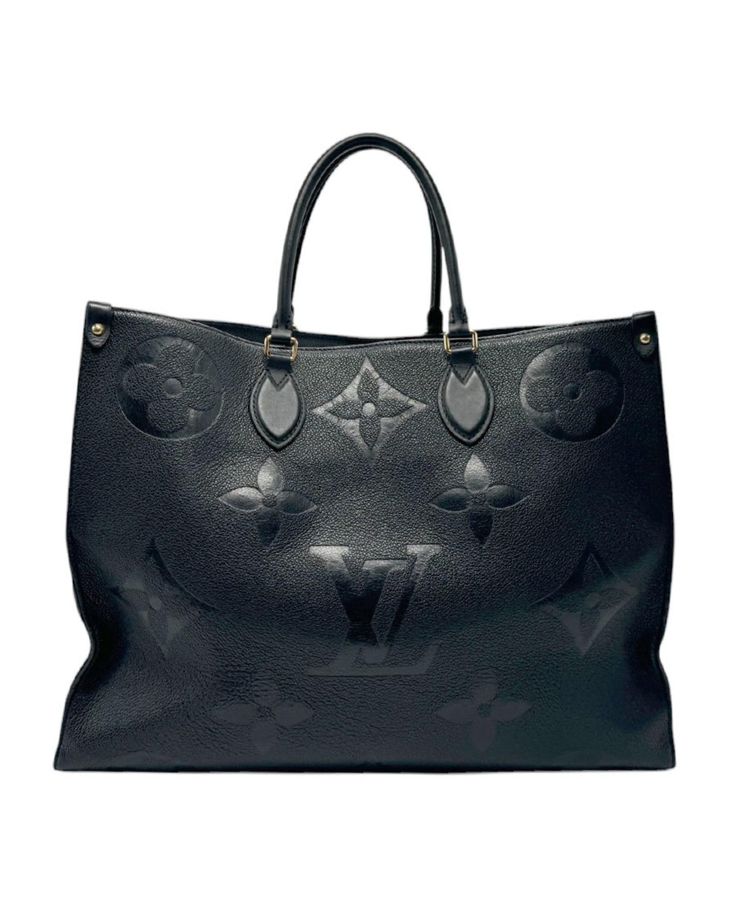 OnTheGo Tote PM Black Leather