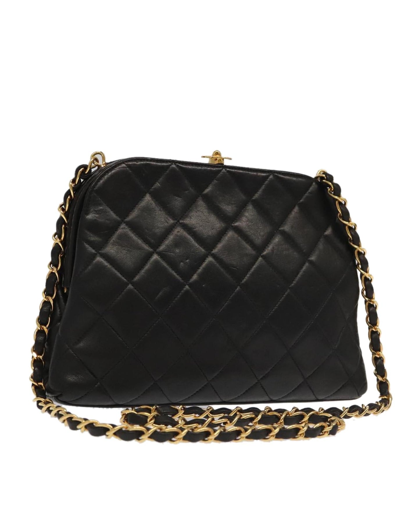 Chanel Vintage Quilted Leather Shoulder Bag