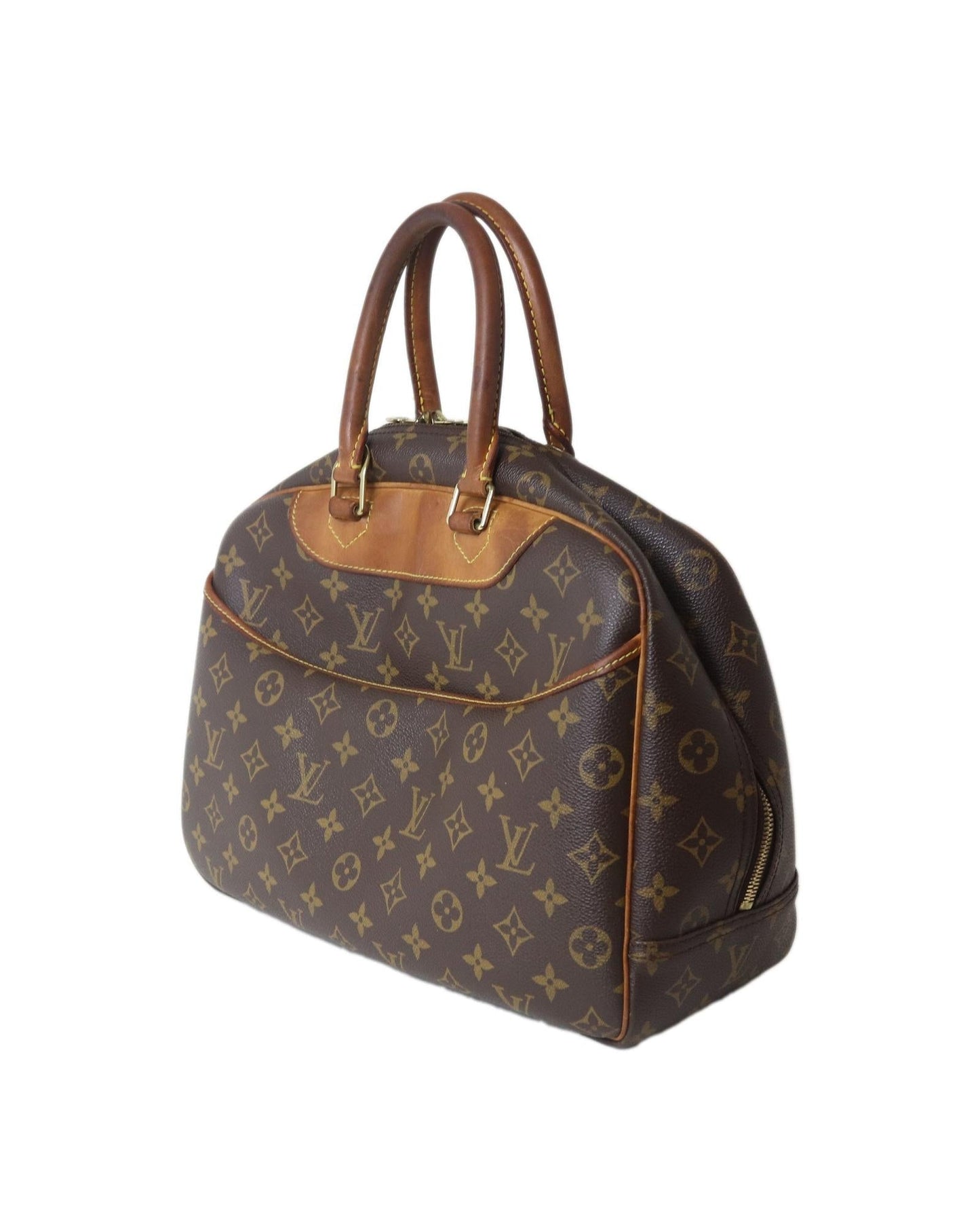 Luxury Canvas Handbag with Signature Details